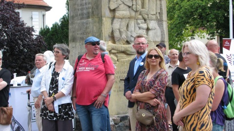 Bydgoszczanie spotkali się dziś w Starym Fordonie. Fot. Tatiana Adonis