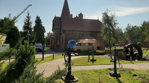 Kończy się rewitalizacja zabytkowego pałacyku znajdującego się na terenie stacji wodociągowej Las Gdański. Fot. UM w Bydgoszczy