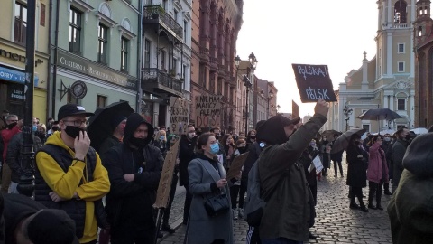 Kolejna odsłona protestu dotyczącego orzeczenia TK. Fot. Adriana Andrzejewska-Kuras