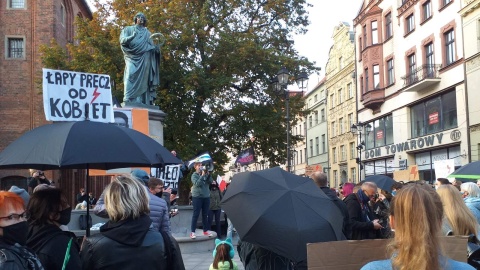 Kolejna odsłona protestu dotyczącego orzeczenia TK. Fot. Adriana Andrzejewska-Kuras