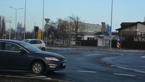 W Inowrocławiu uroczyście otwarto długo oczekiwane rondo turbinowe. Fot. Nadesłane