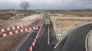 Kolejny fragment S5 dla kierowców, ale jedną nitką i dwukierunkowo