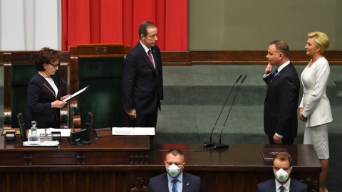 Andrzej Duda złożył przysięgę prezydencką, objął tym samym urząd prezydenta na drugą kadencję