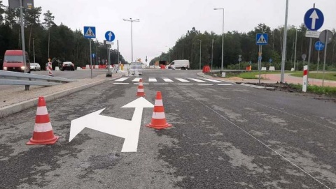 Turbinowe już gotowe Rondo w Białych Błotach w całości przejezdne