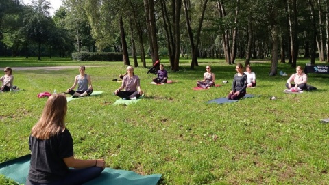 W Toruniu joga w parku na rzecz zwierząt uwięzionych w klatkach