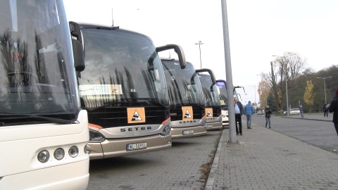 Autobusy blokują Bydgoszcz. Protestują przewoźnicy. Branża ginie...
