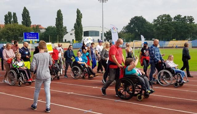 Każdy może uprawiać sport Olimpiada Niepełnosprawnych w Toruniu