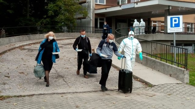 Ewakuacja zakażonych pacjentów ze szpitala w Grudziądzu