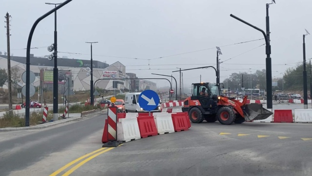 Mamy wideo z przejazdu Zmiany dla kierowców na rondzie Kujawskim w Bydgoszczy