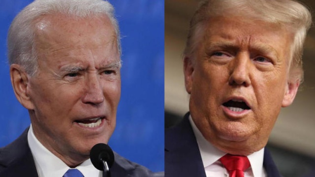 Wybory w USA. Trump czy Biden Głosy się liczą Jest lekka przewaga...