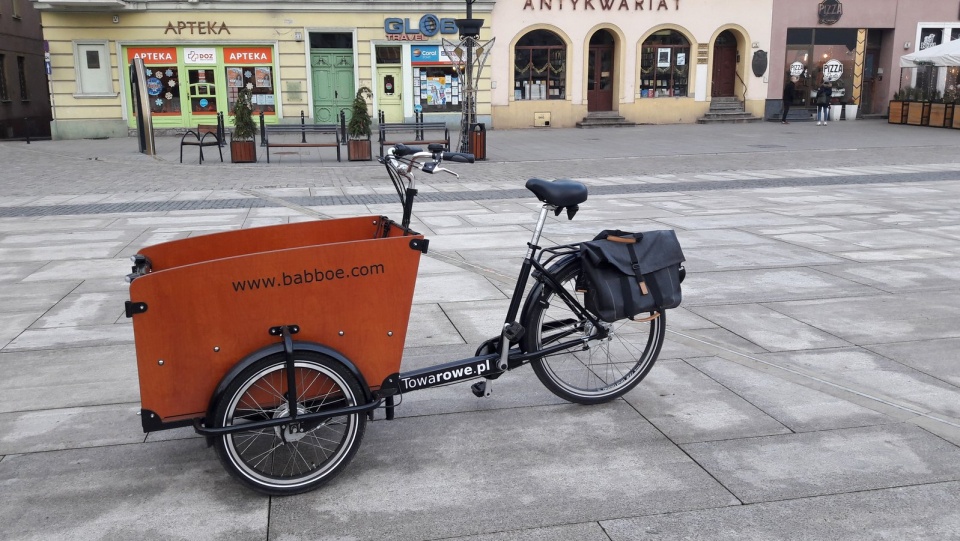 Wypożyczalnia rowerów cargo ma powstać w okolicach Starówki. Fot. Tatiana Adonis