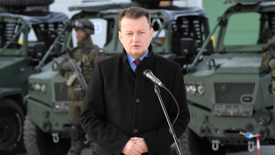 Minister obrony narodowej Mariusz Błaszczak/fot. Jacek Bednarczyk, PAP