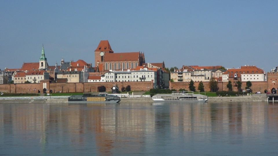 Panorama nabrzeża Wisły w Toruniu./fot. Pixabay