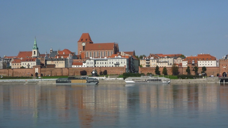 Panorama nabrzeża Wisły w Toruniu./fot. Pixabay