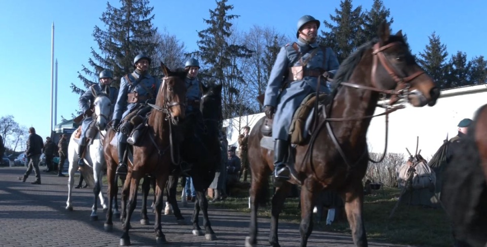 Inscenizacja historyczna w Golubiu-Dobrzyniu, która rozpoczęła obchody 100-lecia powrotu Kujaw i Pomorza do wolnej Polski/fot. Janusz Wiertel