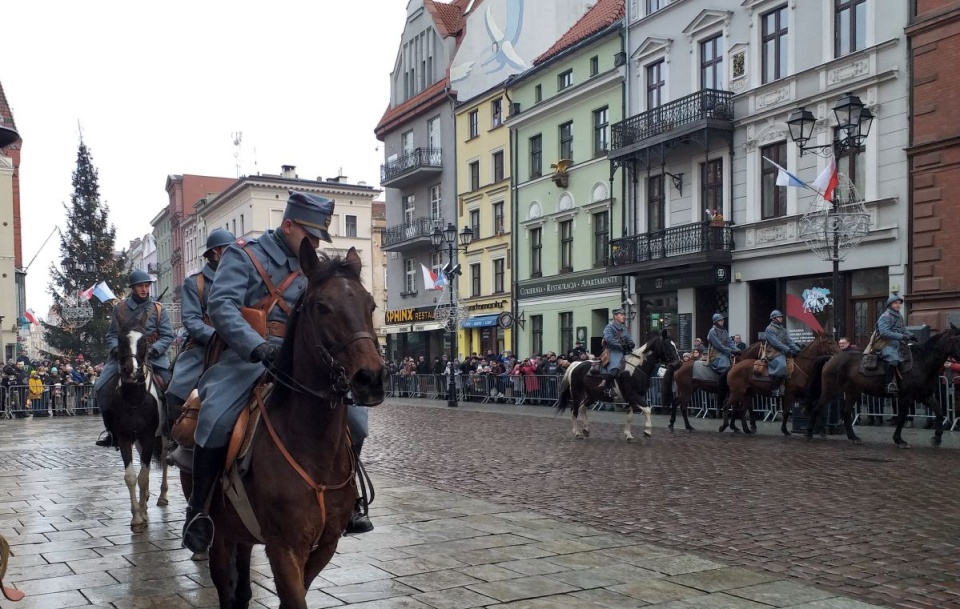 Uroczystości w ramach obchodów 100. rocznicy powrotu Torunia do wolnej Polski/fot. Adrianna Andrzejewska-Kuras