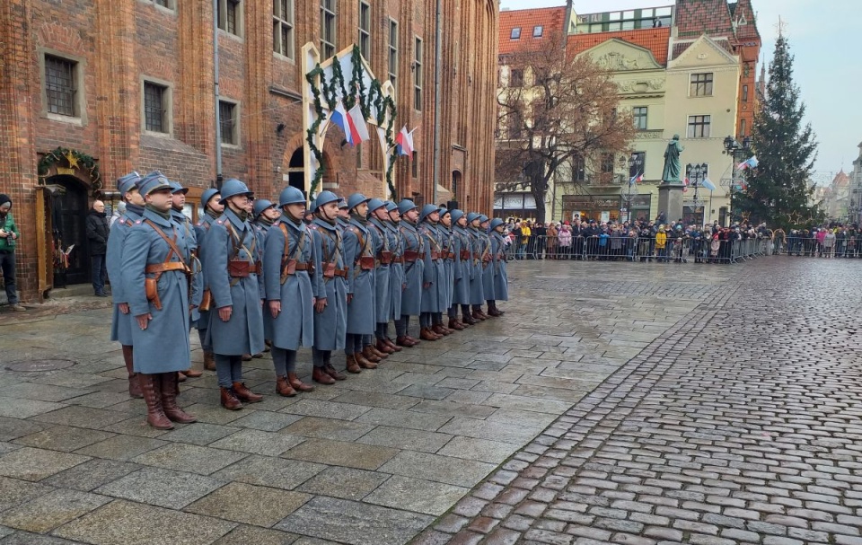 Uroczystości w ramach obchodów 100. rocznicy powrotu Torunia do wolnej Polski/fot. Adrianna Andrzejewska-Kuras