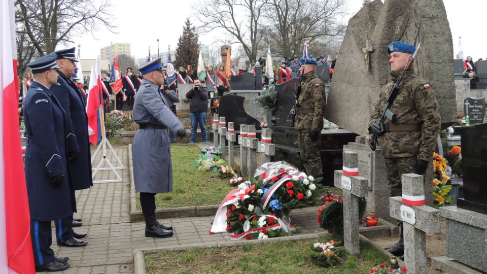 Uroczystości na cmentarzu przy ul. Toruńskiej Fot. Archiwum/Tatiana Adonis