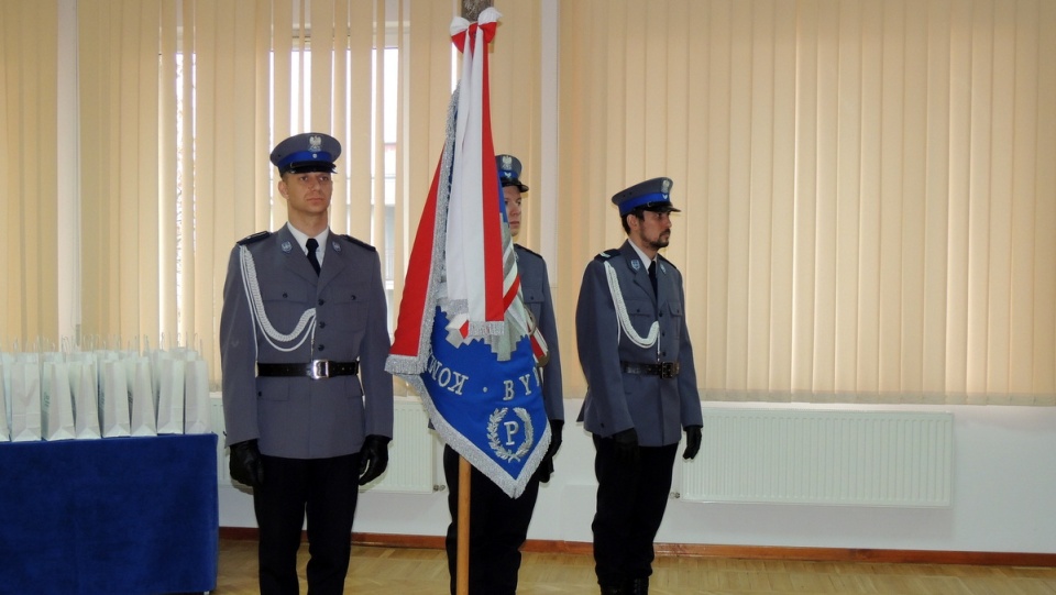 Ślubowanie nowo przyjętych policjantów kujawsko- pomorskich. /fot. Tatiana Adonis