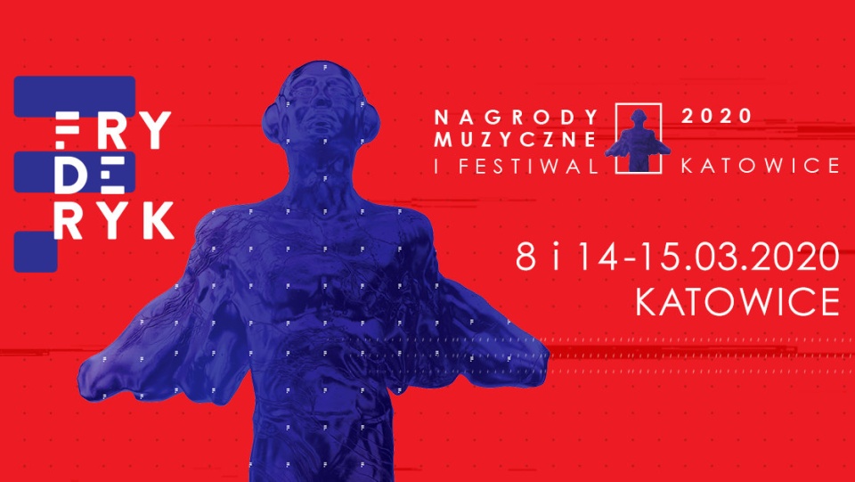 W czwartek ogłoszono nominacje do Fryderyków 2020. Grafika: www.facebook.com/FryderykFestiwal