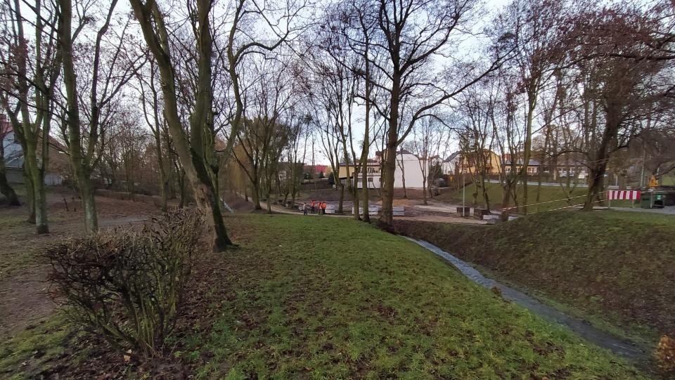 Park w nowej odsłonie ma być gotowy w maju. Fot. Marcin Doliński