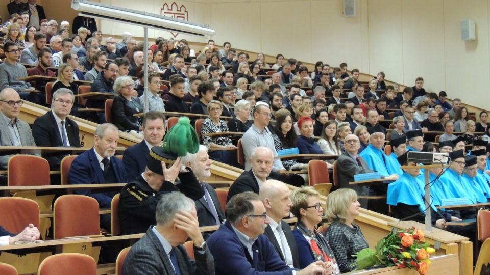 Prof. Ryszard Tadeusiewicz odebrał tytuł doktora honoris causa UTP w Bydgoszczy/fot. Tatiana Adonis