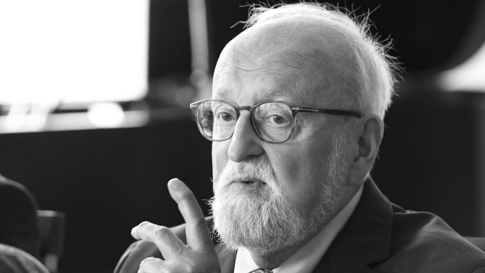 W niedzielę po długiej i ciężkiej chorobie w wieku zmarł Krzysztof Penderecki - wybitny twórca, jeden z najbardziej znanych i cenionych na świecie polskich kompozytorów. Fot. Jacek Bednarczyk