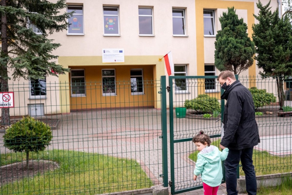 Ponowne otwarcie Żłobka Miejskiego nr 1 w Toruniu/fot. Tytus Żmijewski, PAP