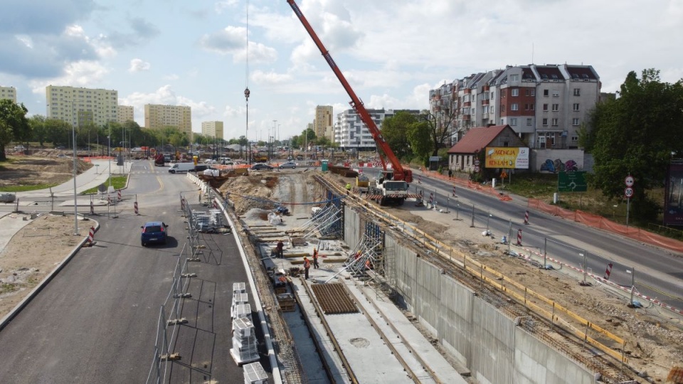 Rozbudowa ulicy Kujawskiej to największy projekt komunikacyjny, realizowany w centrum Bydgoszczy/fot. materiały ZDMiKP