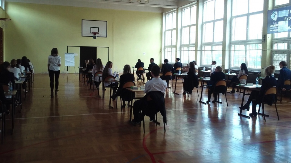Kujawsko-pomorski kurator oświaty Marek Gralik powiedział, że egzamin rozpoczął się bez problemów. Fot. Archiwum