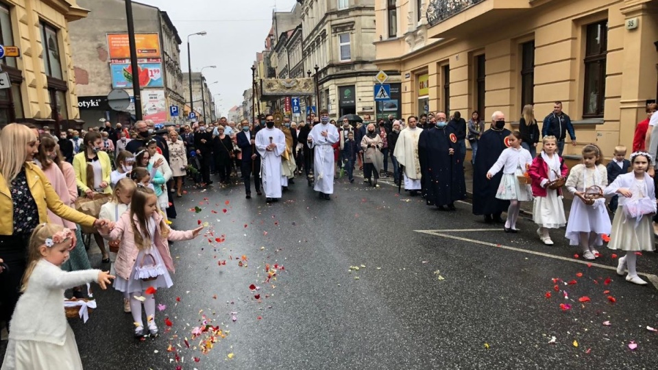 Procesja w parafii NSPJ w Bydgoszczy/fot. nadesłane