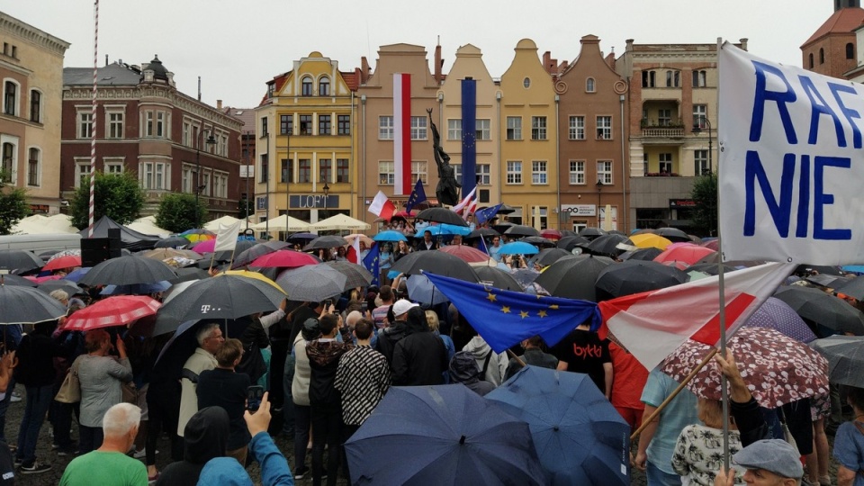 Rafał Trzaskowski w Grudziądzu/fot. Marcin Doliński