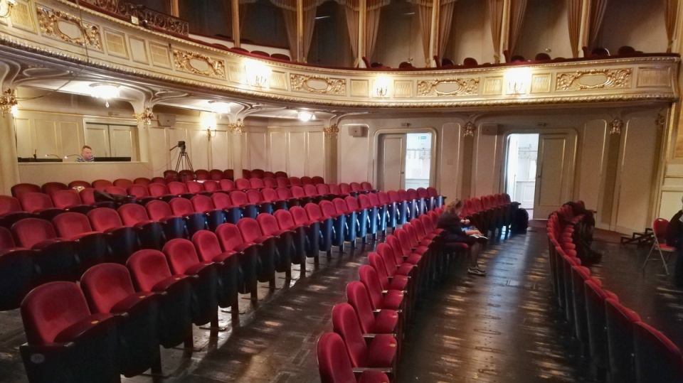 Widownia Teatru im. Horzycy w Toruniu/fot. Maria Siwicka