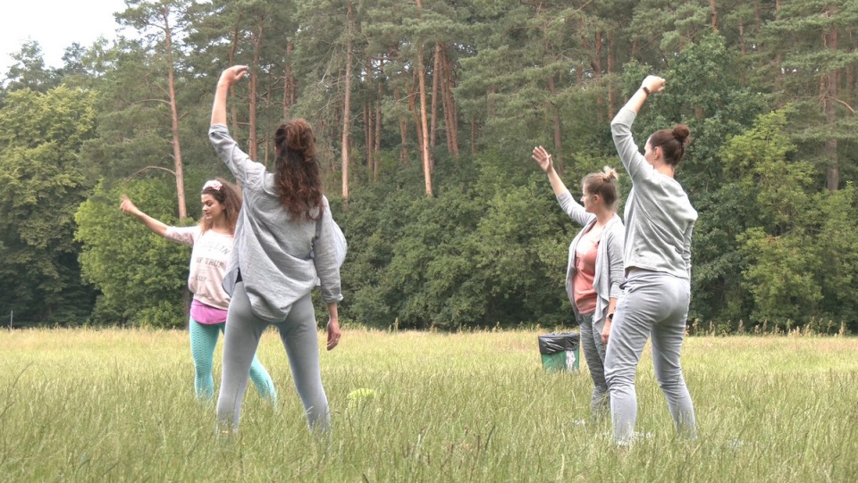 Trening dla kobiet w ciąży w Myślęcinku/fot. Janusz Wiertel