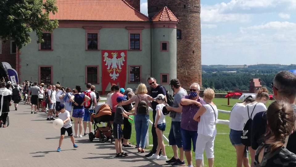 Polskie Radio PiK na Turnieju Rycerskim w Golubiu-Dobrzyniu. Fot. Nadesłane