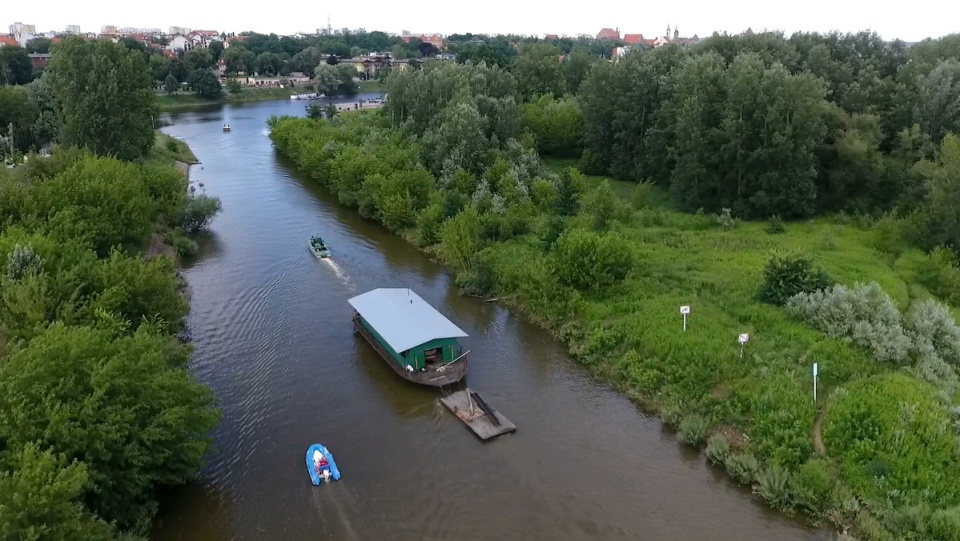 Pierwszy rejs „Przygody" po latach/fot. kadr z filmu