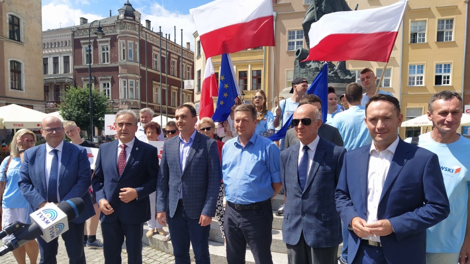 Społeczny komitet poparcia Rafała Trzaskowskiego w Grudziądzu/fot. Marcin Doliński