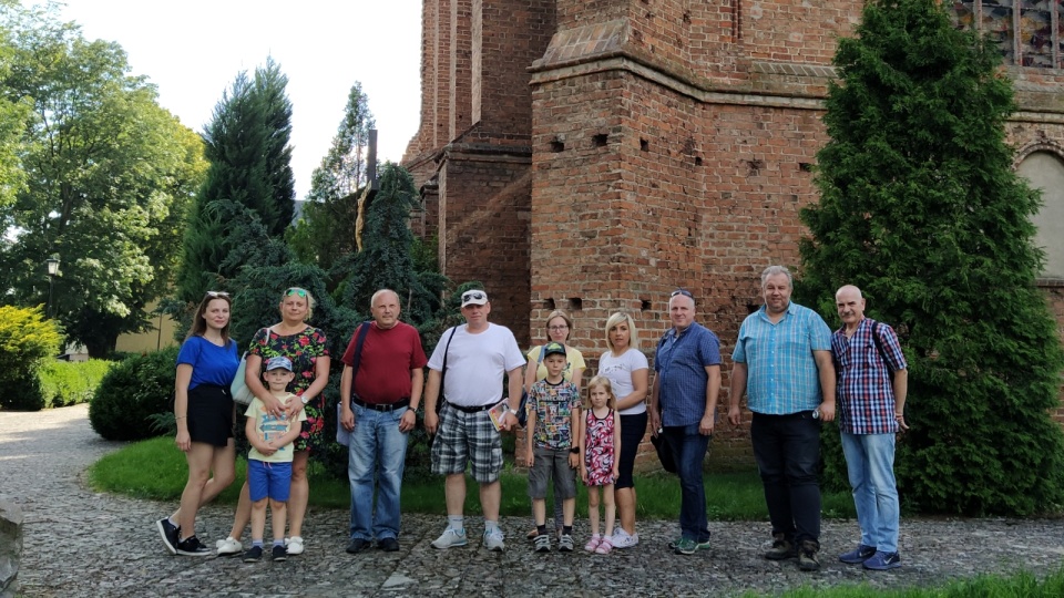 Uczestnicy kursu przewodnickiego w Świeciu nad Wisłą. Fot. Marcin Doliński