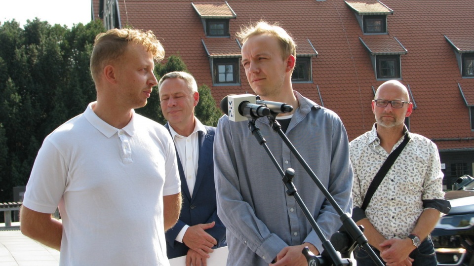 Zwycięzcy konkursu to Krzysztof Syruć (z prawej) i Jan Kołodziej/fot. Tatiana Adonis