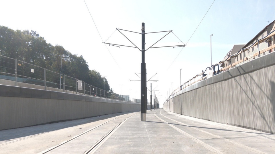 Konferencja dotycząca kursowania tramwajów na ul. Kujawskiej w Bydgoszczy/fot. Janusz Wiertel