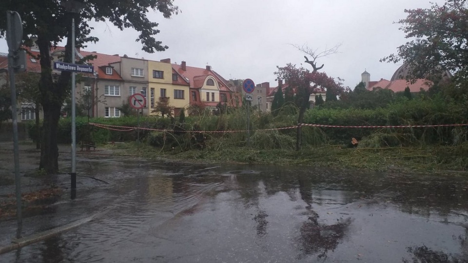 Zalana ul. Sielanka w Bydgoszczy/fot. Katarzyna Bogucka