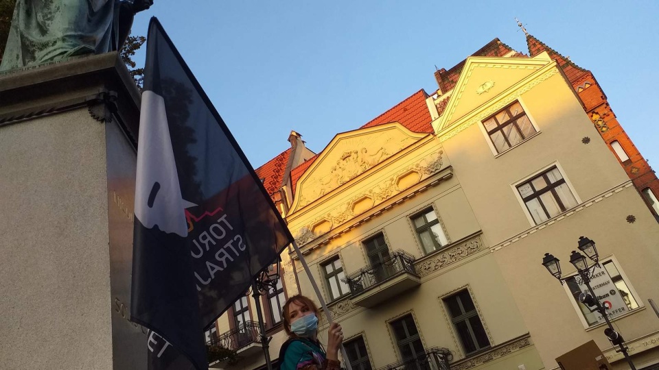 Kolejna odsłona protestu dotyczącego orzeczenia TK. Fot. Adriana Andrzejewska-Kuras