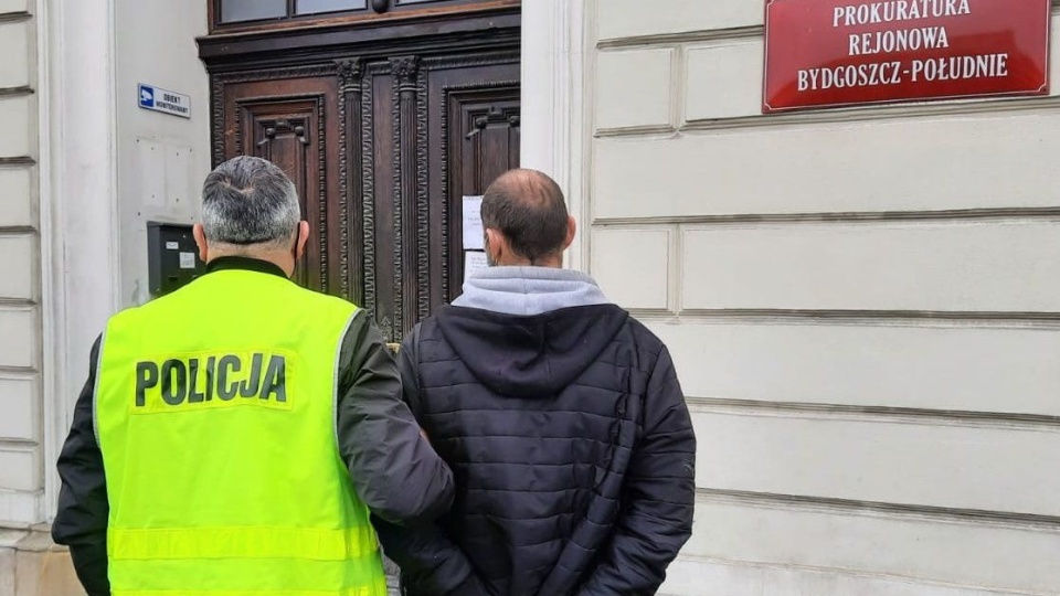 33-latek został aresztowany na trzy miesiące/fot. materiały policji