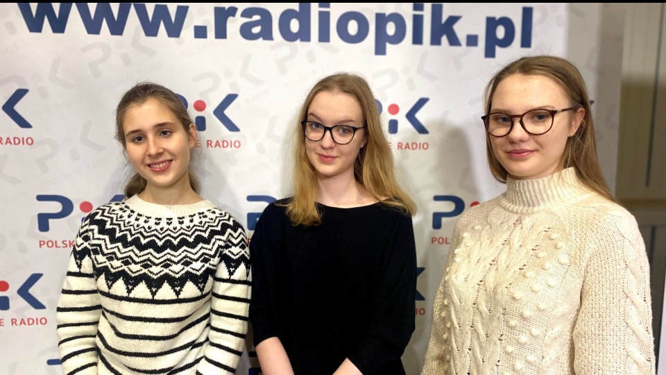 Stypendystki Zoja Giza, Natalia Skonieczna i Małgorzata Bobińska Fot. M. Jasińska