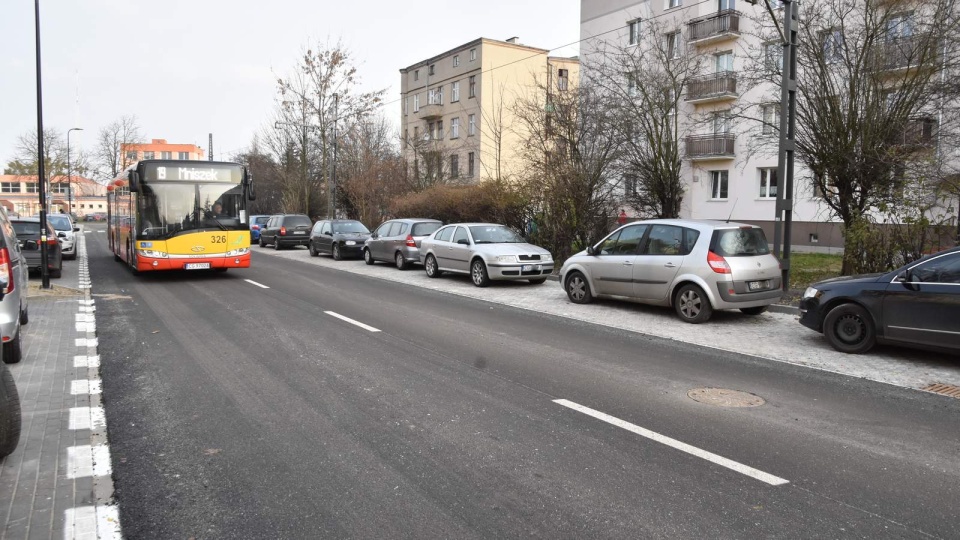 W Grudziądzu zakończył się pierwszy etap przebudowy ul. Rapackiego wraz z ul. Królewską. Fot. Nadesłana