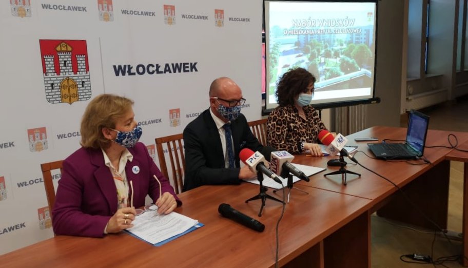 Konferencja w Urzędzie Miasta we Włocławku. Fot. Agnieszka Marszał