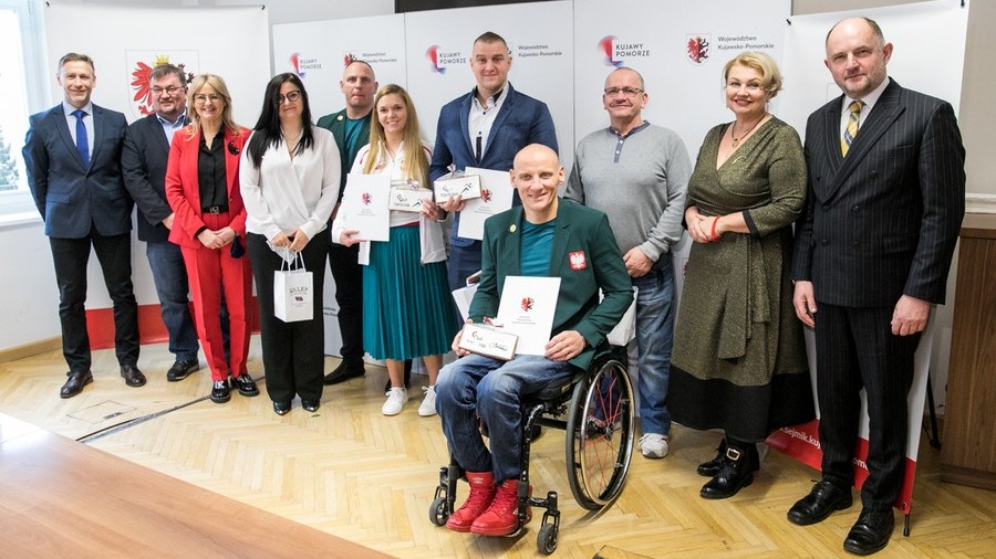 Spotkanie z paraolimpijczykami. Fot. Andrzej Goiński dla KPUW