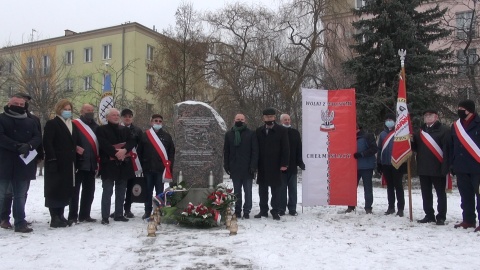 W Bydgoszczy uczczono 38. rocznicę likwidacji Wojskowych Obozów Internowania. (jw)
