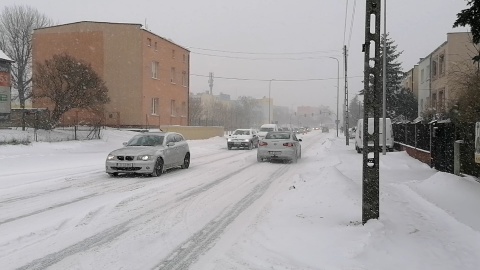 Warunki na drogach są złe - ostrzegają meteorolodzy (jw)