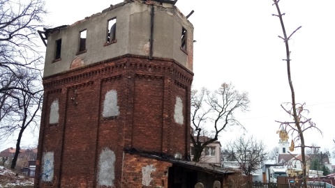 Tak wieża ciśnień wygląda obecnie/fot. Tomasz Gronet